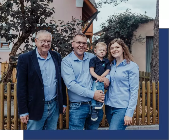 Bauzeichnungen auf dem Planungstisch