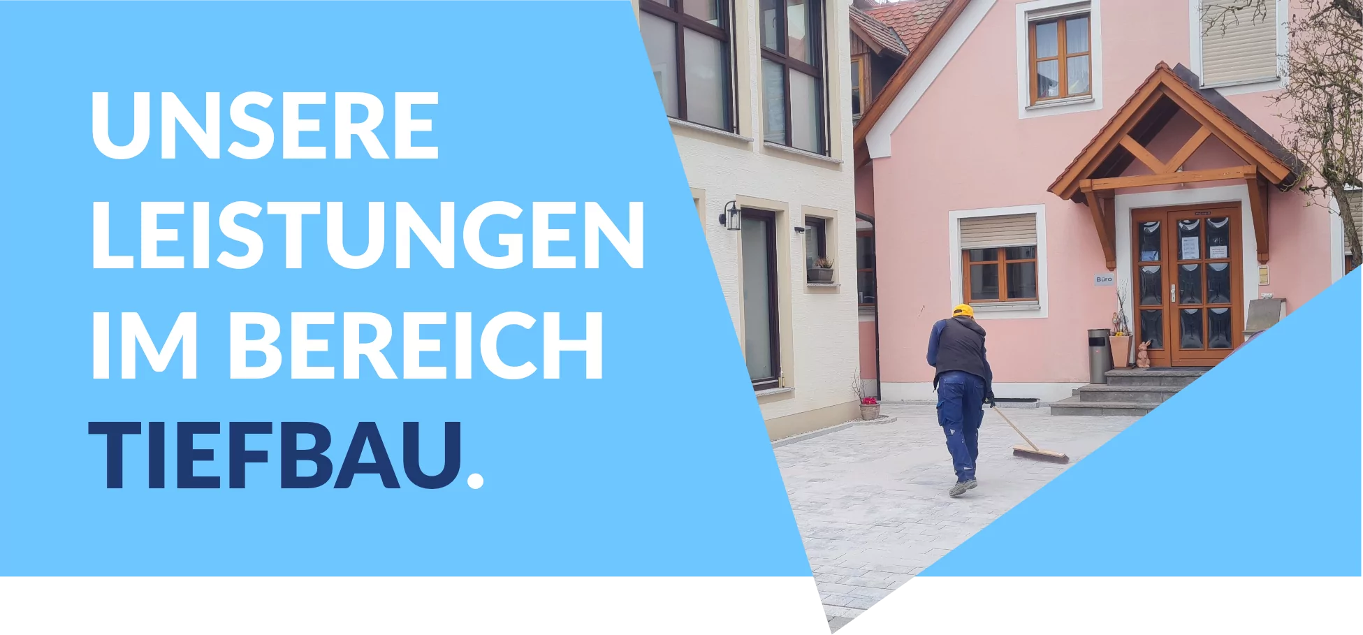 Fassadenbau an Wohngebäude